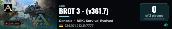 BROT 3 - (v361.7) live status badge