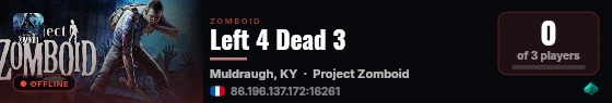 Left 4 Dead 3 live status badge