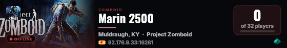 Marin 2500 live status badge