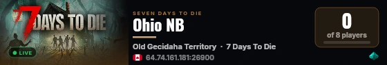Ohio NB live status badge