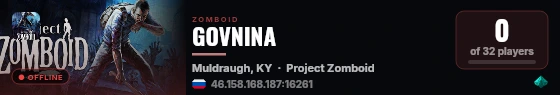 GOVNINA live status badge
