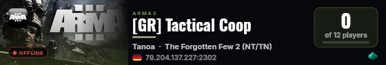 [GR] Tactical Coop live status badge