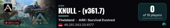 KNULL - (v361.7) live status badge