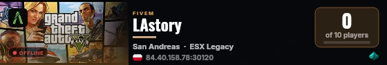LAstory live status badge