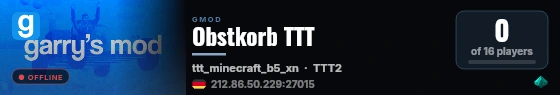 Obstkorb TTT live status badge