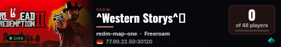 ^Western Storys^🤠 live status badge