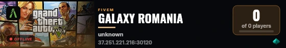 GALAXY ROMANIA live status badge
