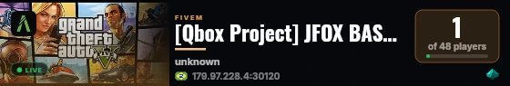 [Qbox Project] JFOX BASE TESTE live status badge