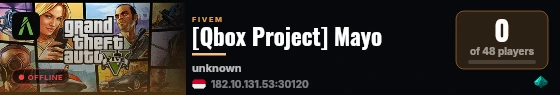 [Qbox Project] Mayo live status badge