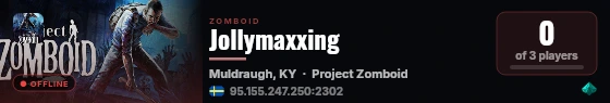Jollymaxxing live status badge