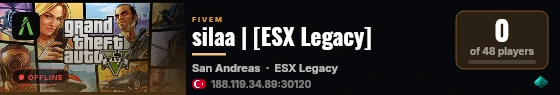 silaa | [ESX Legacy] live status badge