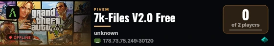 7k-Files V2.0 Free live status badge