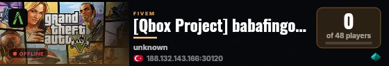 [Qbox Project] babafingo313131 live status badge
