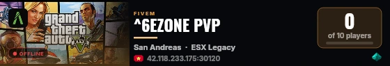 ^6EZONE PVP live status badge