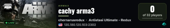 cachy arma3 live status badge