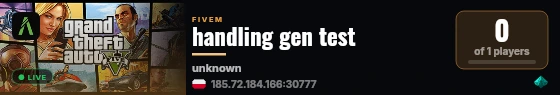 handling gen test live status badge
