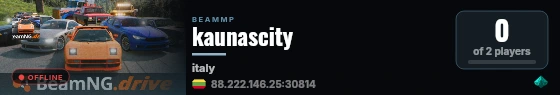 kaunascity live status badge