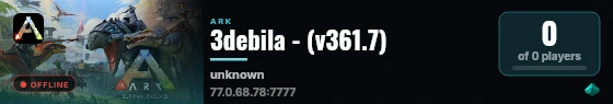 3debila - (v361.7) live status badge