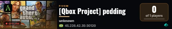 [Qbox Project] pedding live status badge