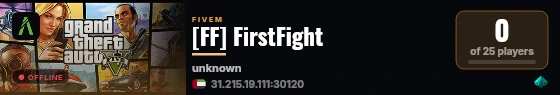 [FF] FirstFight live status badge