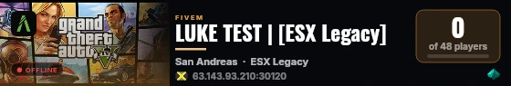 LUKE TEST | [ESX Legacy] live status badge