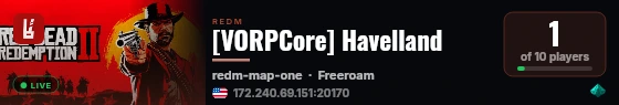 [VORPCore] Havelland live status badge