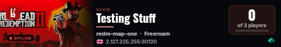 Testing Stuff live status badge