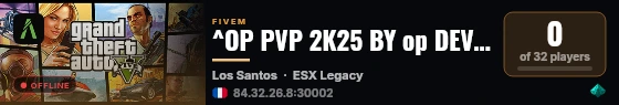^OP PVP 2K25 BY op DEV&LEAK DISCORD.GG/opPVP live status badge