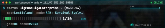 Console badge preview