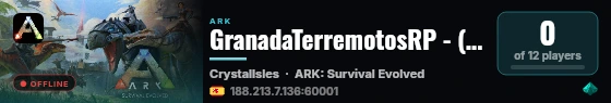 GranadaTerremotosRP - (v361.7) live status badge
