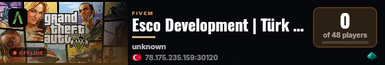 Esco Development | Türk Tema live status badge