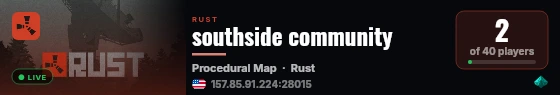 southside community live status badge