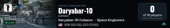 Daryabar-10 live status badge