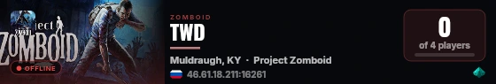 TWD live status badge