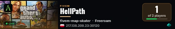 HellPath live status badge