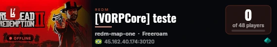 [VORPCore] teste live status badge