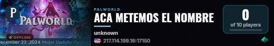 ACA METEMOS EL NOMBRE live status badge