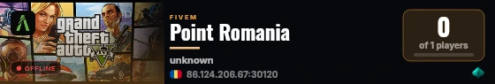 Point Romania live status badge