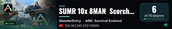 SUMR 10x 8MAN  Scorched Earth焦土 - (v361.5) live status badge