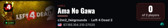 Ama No Gawa live status badge