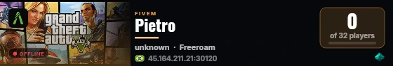 Pietro live status badge