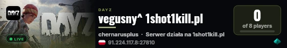vegusny^ 1shot1kill.pl live status badge