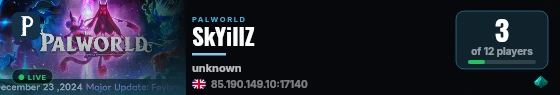 SkYillZ live status badge