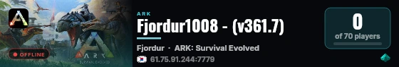 Fjordur1008 - (v361.7) live status badge