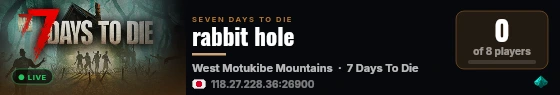 rabbit hole live status badge