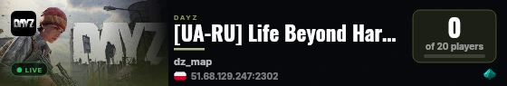 [UA-RU] Life Beyond HardRP live status badge