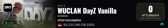 WUCLAN DayZ Vanilla live status badge