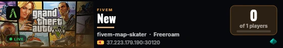 New live status badge