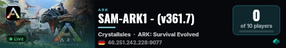 SAM-ARK1 - (v361.7) live status badge
