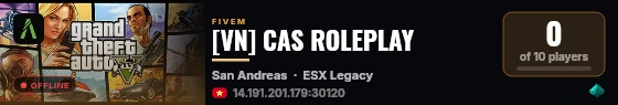 [VN] CAS ROLEPLAY live status badge